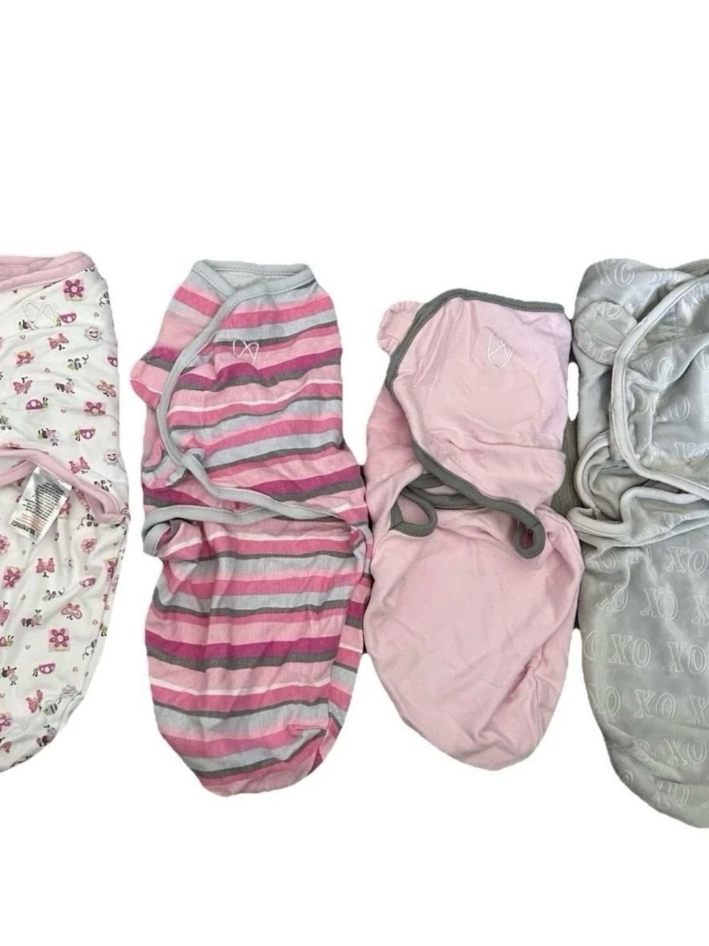 Lot Of 7 Swaddle Me Swaddles And Misc. Sleep sacks Size 0-6 Months